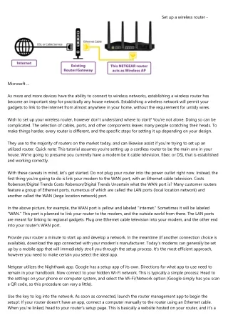 7 Simple Techniques For How To Set Up And Optimize Your Wireless Router For The Best ...