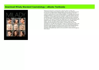 Download Milady Standard Cosmetology | eBooks Textbooks