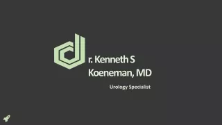 Dr. Kenneth S Koeneman, MD - Biochemistry B.S. From University of Dallas