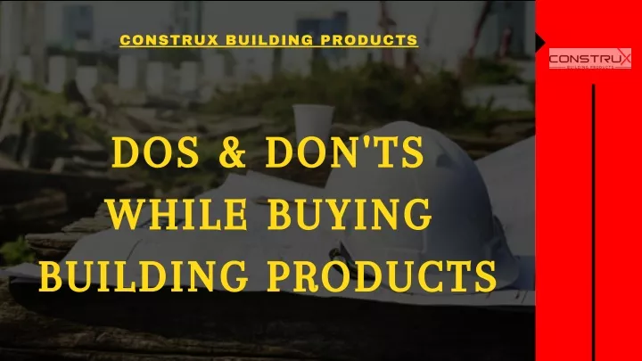 construx building products