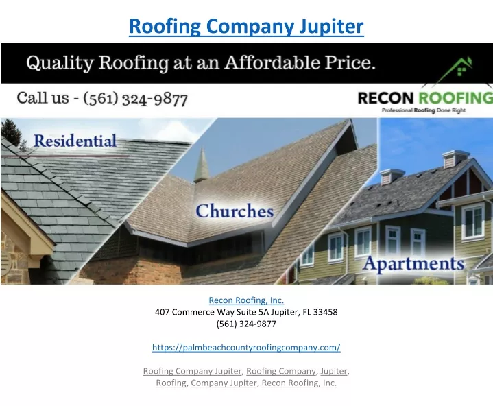 roofing company jupiter