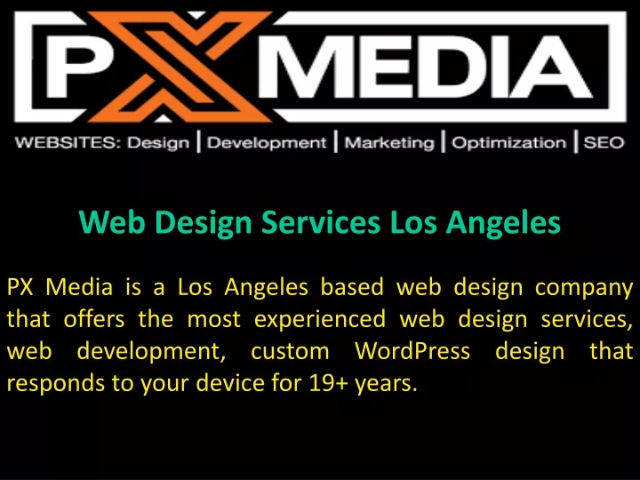 web design services los angeles