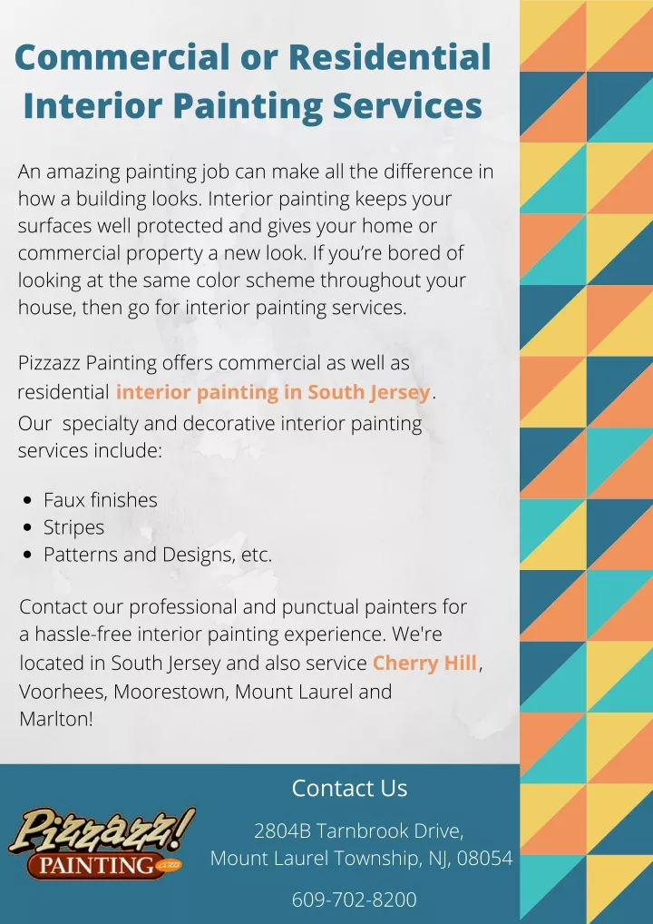 commercial or residential interior painting