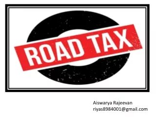 Road Tax Calculator Bangalore