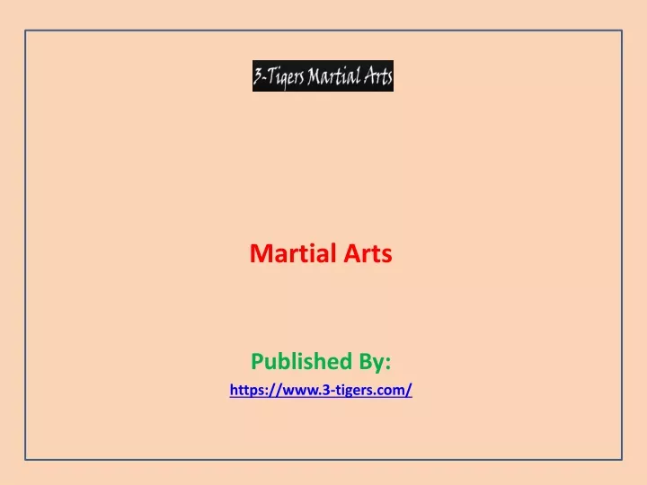 martial arts published by https www 3 tigers com