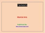 Martial Arts - slide 1