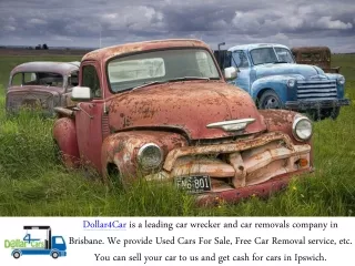 Want To Sell Your Scrap Car With Car Removal- Call Us