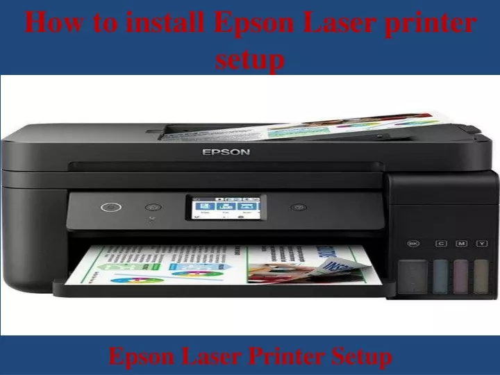 how to install epson laser printer setup