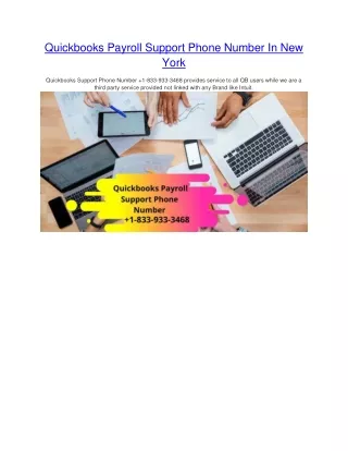 quickbooks payroll support phone number