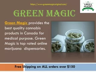 Green Magic - Medical Cannabis Online Canada