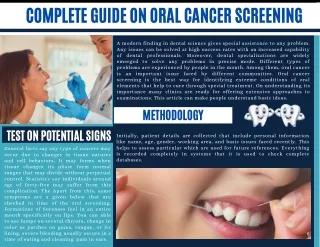 Complete Guide On Oral Cancer Screening