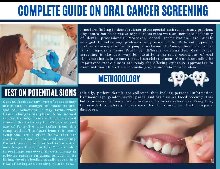 complete guide on oral cancer screening a modern