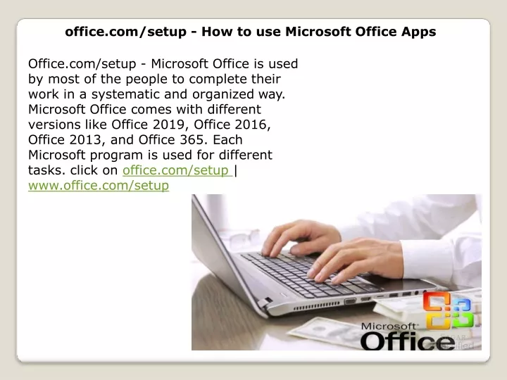 office com setup how to use microsoft office apps