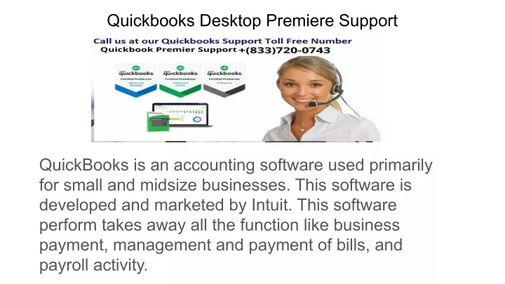 quickbooks desktop premiere support