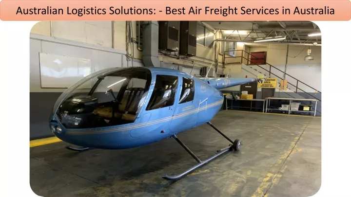 australian logistics solutions best air freight