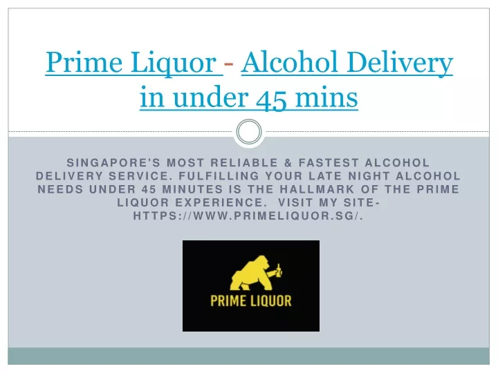 prime liquor alcohol delivery in under 45 mins