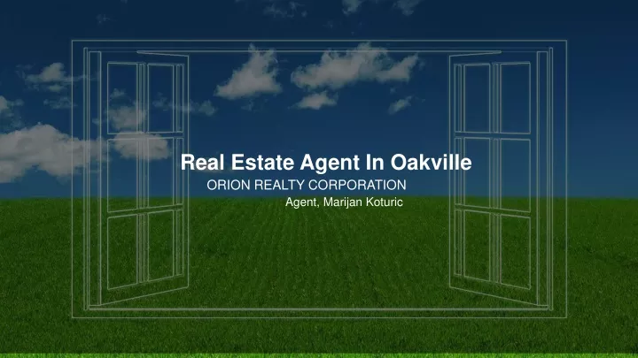 real estate agent in oakville