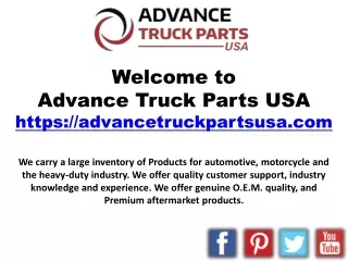 Advance Truck Parts Q21-6005 Speed Sensor for Kenworth