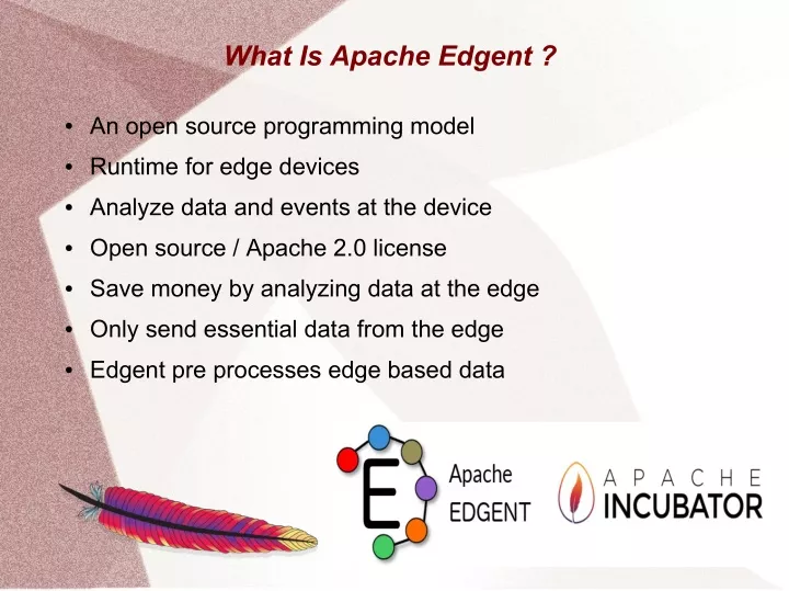 what is apache edgent