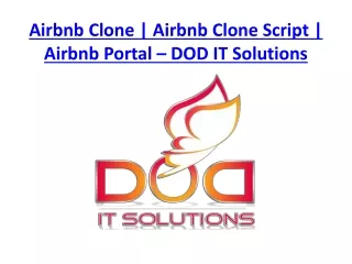 airbnb clone airbnb clone script airbnb portal dod it solutions