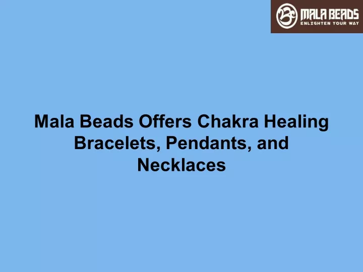 mala beads offers chakra healing bracelets