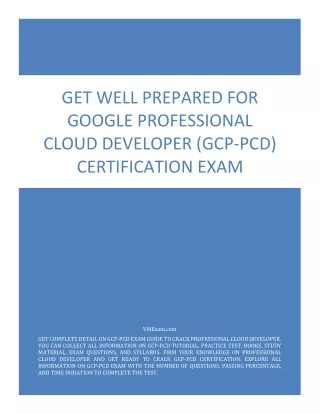 get well prepared for google professional cloud