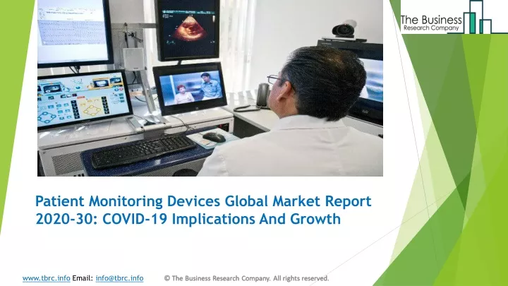 patient monitoring devices global market report 2020 30 covid 19 implications and growth