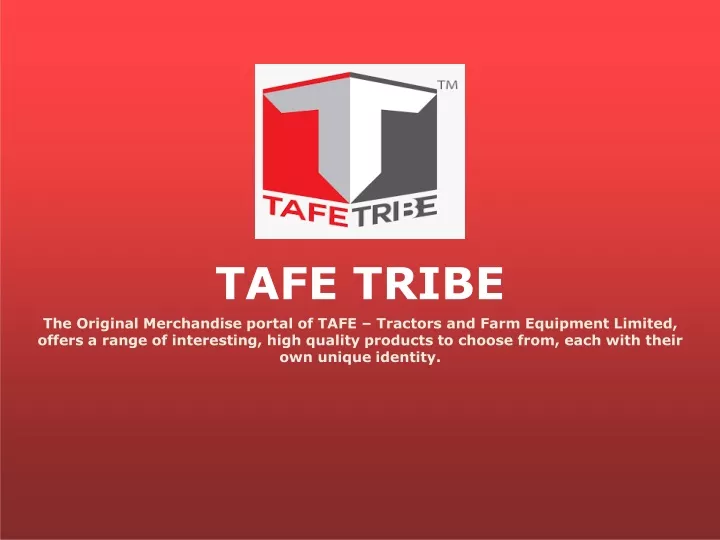 tafe tribe the original merchandise portal