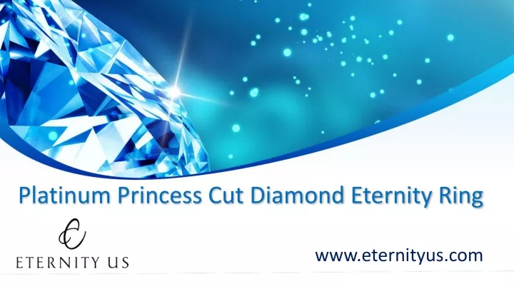 platinum princess cut diamond eternity ring