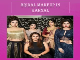 Bridal Makeup in Karnal | Makeup Artist in karnal- Meenakshi Tuli