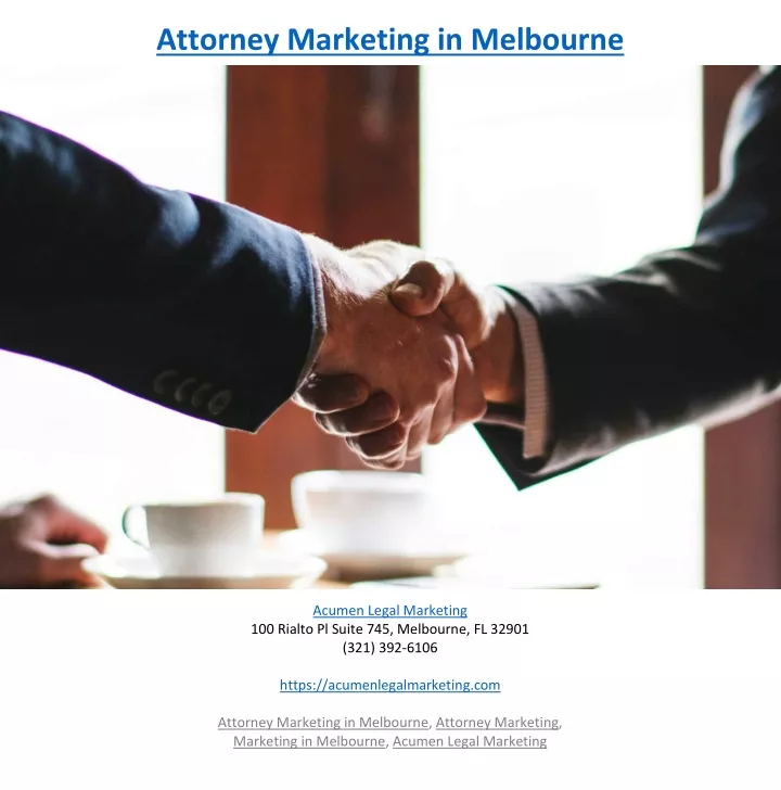 attorney marketing in melbourne