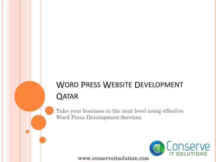 word press website development qatar