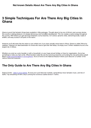 Restaurants In Ghana Africa Things To Know Before You Buy