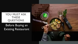 you must ask these questions