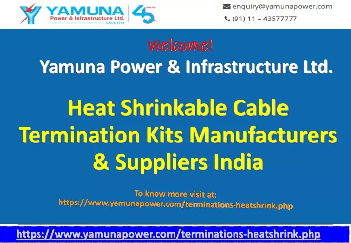 welcome yamuna power infrastructure ltd