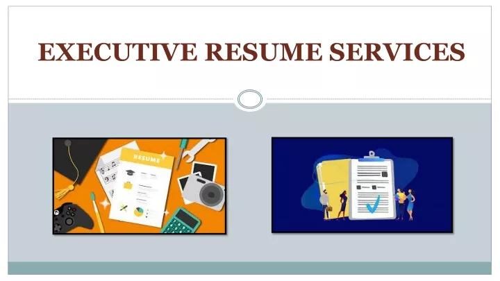 executive resume services