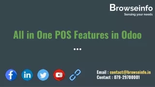 all in one pos features in odoo