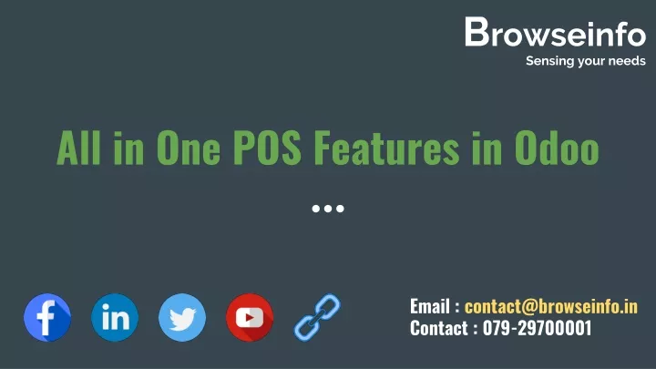 all in one pos features in odoo