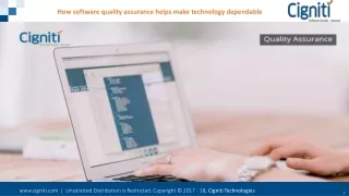 how software quality assurance helps make