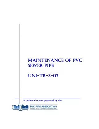 maintenance of pvc maintenance of pvc maintenance