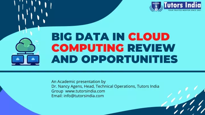 big data in cloud computing review