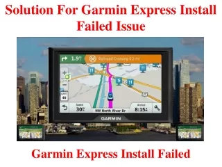 solution for garmin express install failed issue