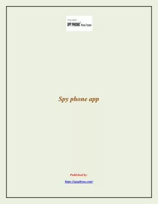 spy phone app