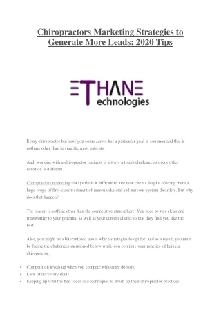 Internet Marketing For Contractors - Ethane Web Technologies