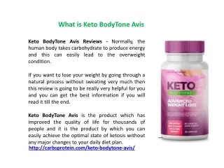 keto bodytone avis