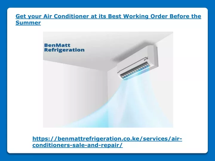 get your air conditioner at its best working