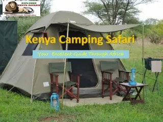 kenya Camping Safaris