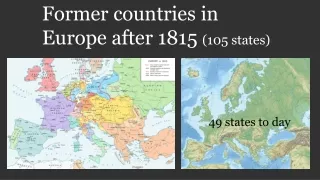 former countries in europe after 1815 105 states
