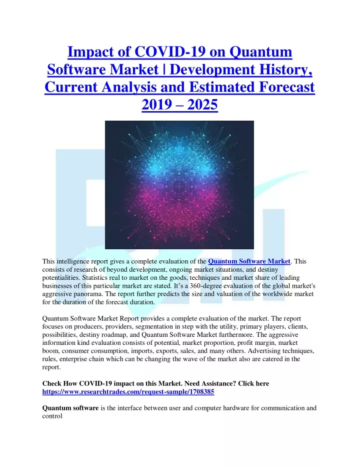 impact of covid 19 on quantum software market