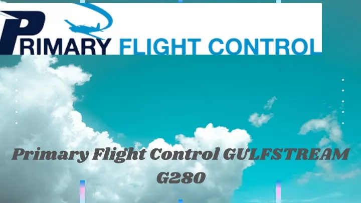 primary flight control gulfstream g280